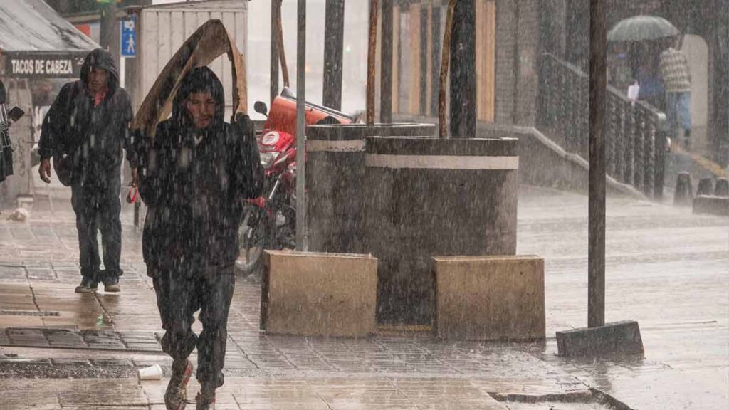 CDMX tendrá lluvias fuertes, tormentas eléctricas y posible granizo