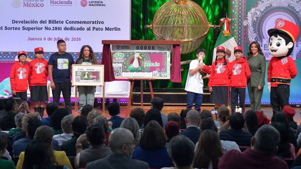 El Pato Merlín ya tiene su billete de la Lotería Nacional.