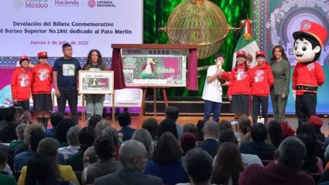 El Pato Merlín ya tiene su billete de la Lotería Nacional