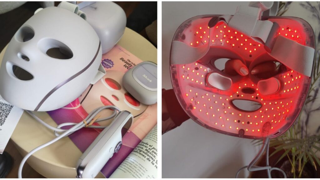 Mascarillas faciales LED