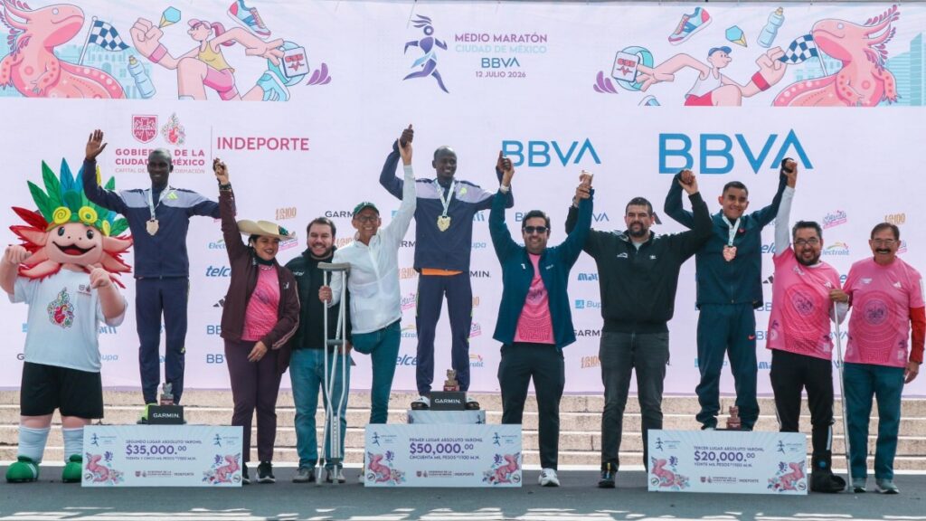 Medio Maraton cdmx Quien Gano