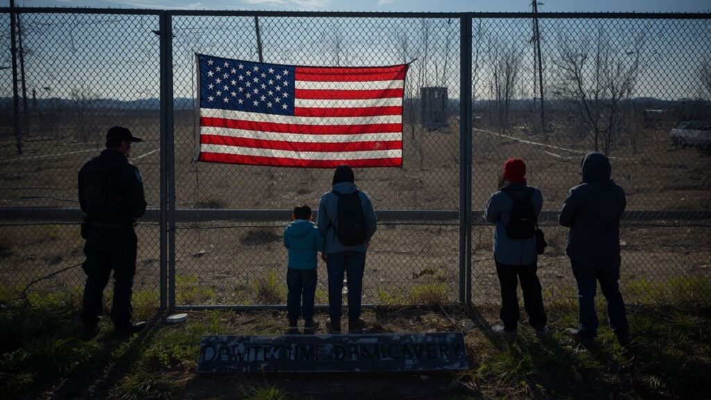 Migrantes en la frontera de Estados Unidos