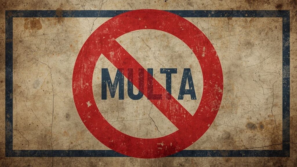 Multa en Estados Unidos
