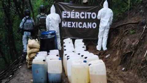 Ejército desmantela narcolaboratorio en Durango; estiman golpe de 29 mdp