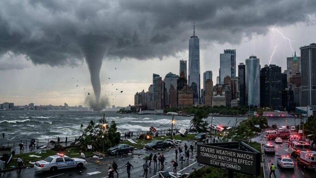 El Servicio Meteorológico Nacional mantiene vigilancia por tormentas capaces de producir microbursts, ráfagas destructivas y tornados aislados en Nueva York