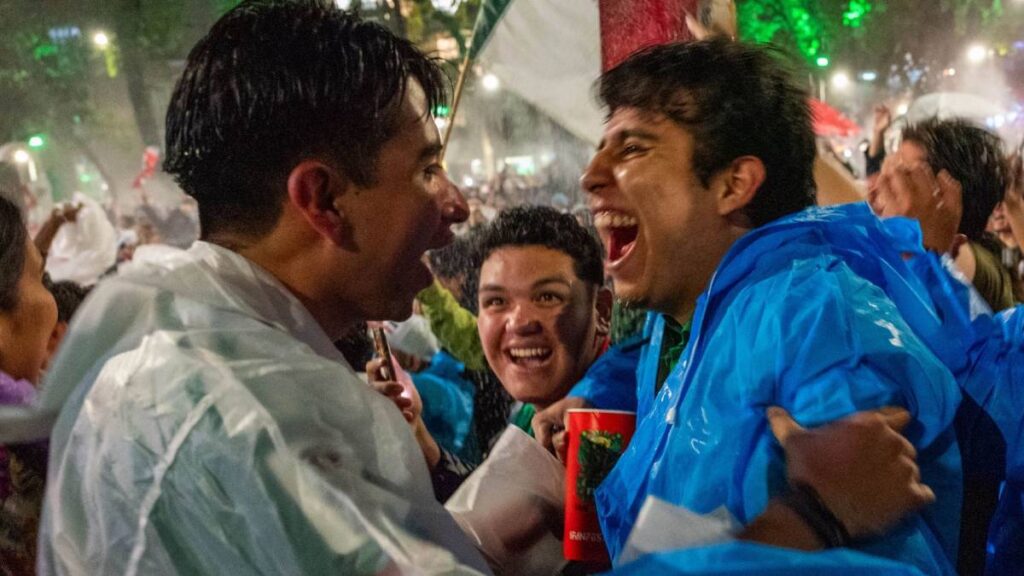 La imagen que dejó la afición mexicana al mundo.