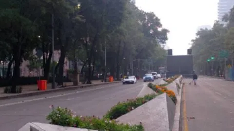 Reforma mantiene reducción de carriles por desmontaje de infraestructura del Mundial, alternativas viales