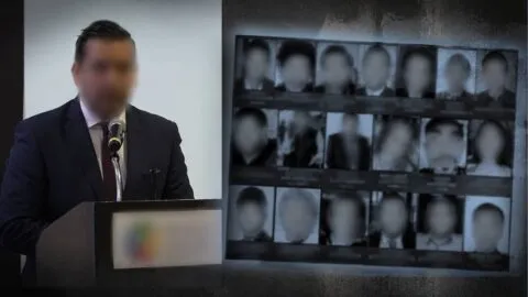 Él es Octavio Jorge Cortés Jiménez, empresario señalado como agresor de una recepcionista en hotel de Santa Fe