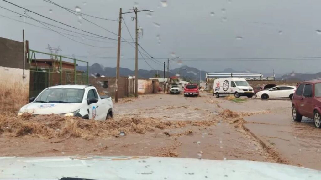 Lluvias en Chihuahua.