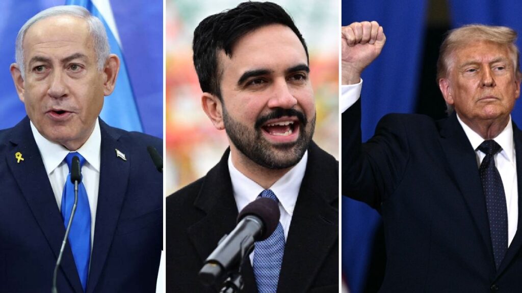 Alcalde de NY llama "criminal de guerra" a Netanyahu; Trump lo defiende. Foto: AFP