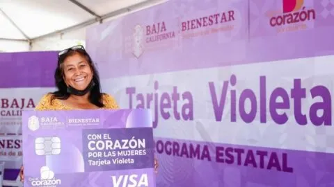 Tarjeta Violeta 2026: ¿cómo registrarte y obtener hasta 2 mil 600 pesos bimestrales?
