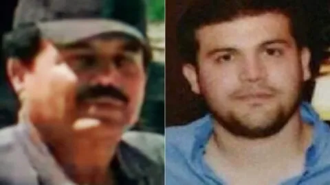 Revelan fotos del “Mayo” Zambada y del hijo del “Chapo” Guzmán al ser detenidos en EE. UU.