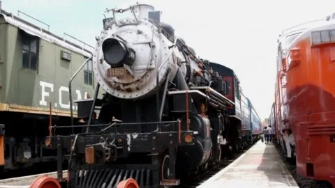 Ferrocarrileros encabezan las movilizaciones en CDMX este 28 de julio