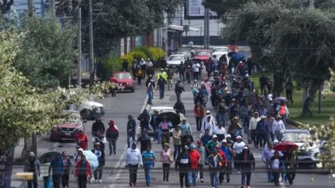 Policías auxiliares, colectivos y sindicatos encabezan las movilizaciones en CDMX este 30 de julio