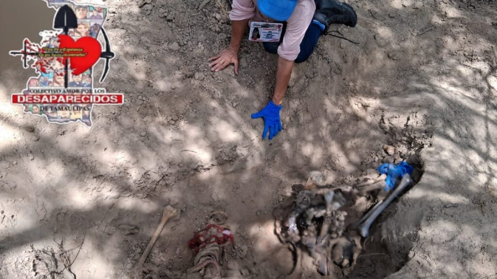 Localizan fosas clandestinas en Tamaulipas. Foto: Colectivo de Amor 