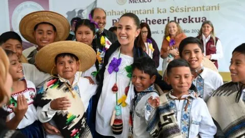 Sheinbaum destina 4 mil mdp al Plan de Justicia del pueblo P'urhépecha