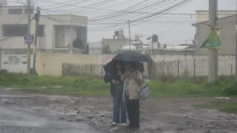 Alertan por lluvias persistentes en los próximos días; hay riesgo de inundaciones en estas entidades