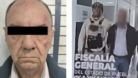 Revelan imágenes de la detención del "Francotirador de la Vía Atlixcáyotl" en Puebla