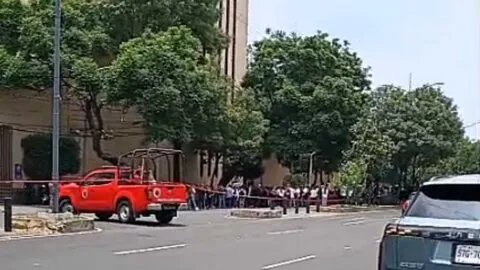 Amenaza de bomba provoca intensa movilización en Poder Judicial de la Federación
