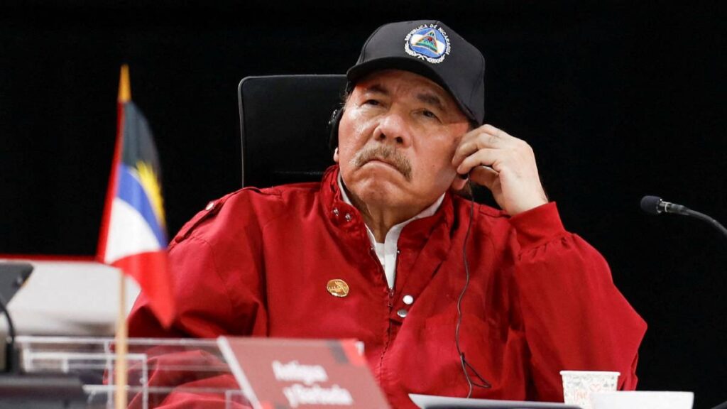 Daniel Ortega, presidente de Nicaragua.