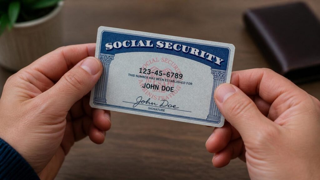 Tarjeta del Seguro Social de Estados Unidos