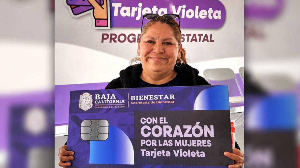 Tarjeta Violeta Baja California