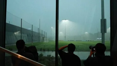 Tormenta eléctrica cubre estadio donde se jugará la final del Mundial 2026 entre España y Argentina