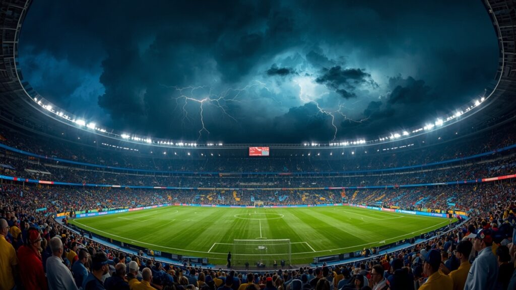 Tormentas eléctricas durante el Mundial de la FIFA 2026