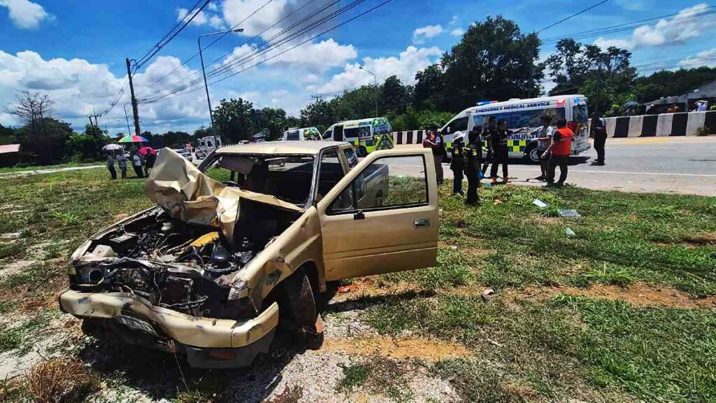 Tragedia en Tailandia: mueren 9 monjes budistas tras ser atropellados por niño en Tailandia