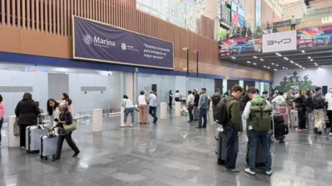 Afición inglesa llega a CDMX para el duelo entre México e Inglaterra