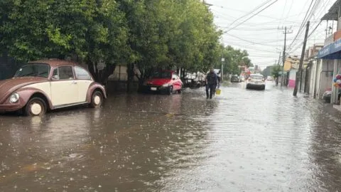 Lluvias dejan afectaciones en Tultepec, Tlalnepantla y Coacalco