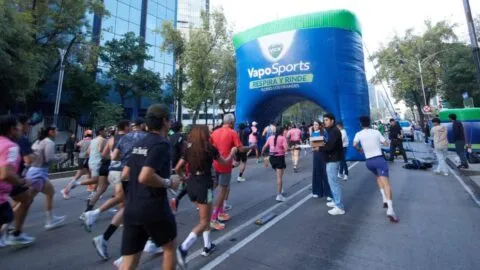 VapoSports convierte la respiración en protagonista durante el Medio Maratón de la Ciudad de México BBVA 2026