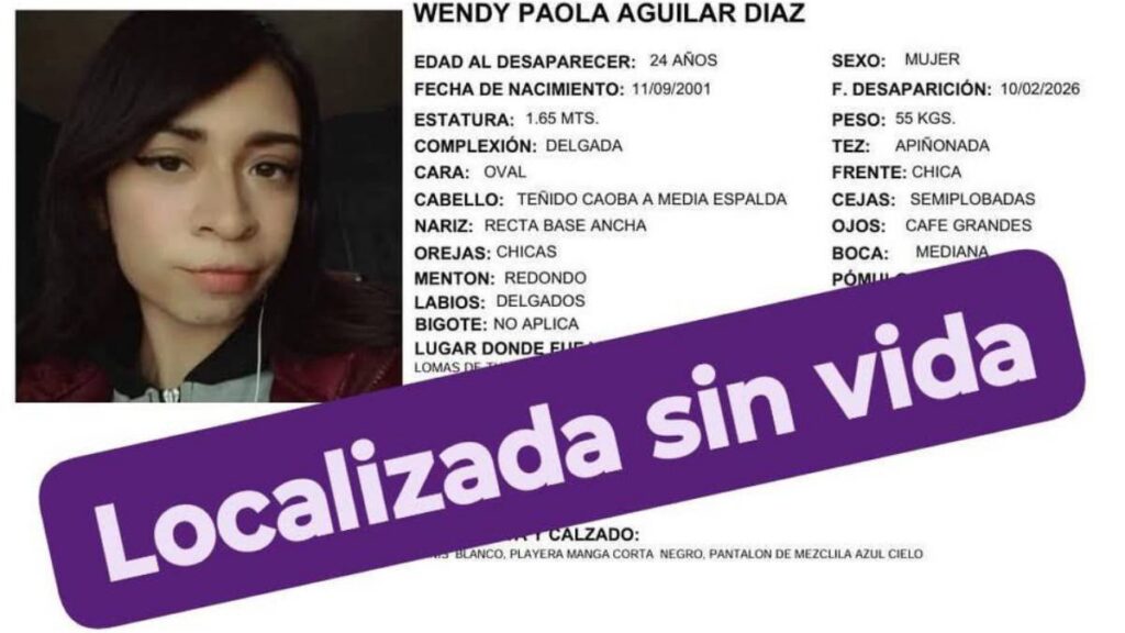 Familiares de Wendy Paola exigen avances en la investigación por el asesinato de la joven de 24 años.