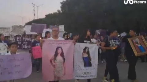 Comunidad escolar despide a Dafne en Tamaulipas