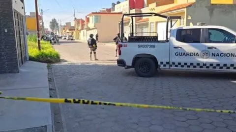 Operativo en Huamantla para capturar al "Jarocho", presunto líder criminal ligado al CJNG