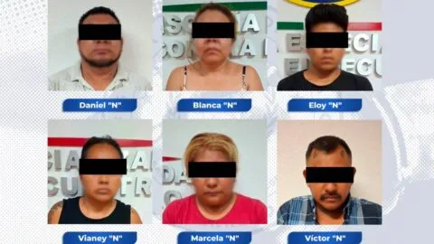 Detienen a seis presuntos integrantes de los “Tlacos” por extorsión en Chilpancingo