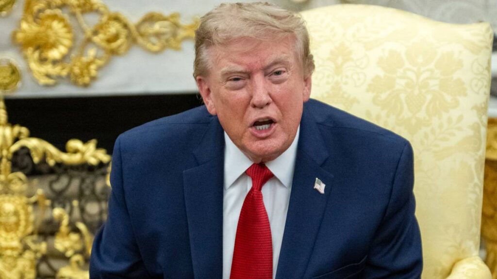 Donald Trump, presidente de Estados Unidos.