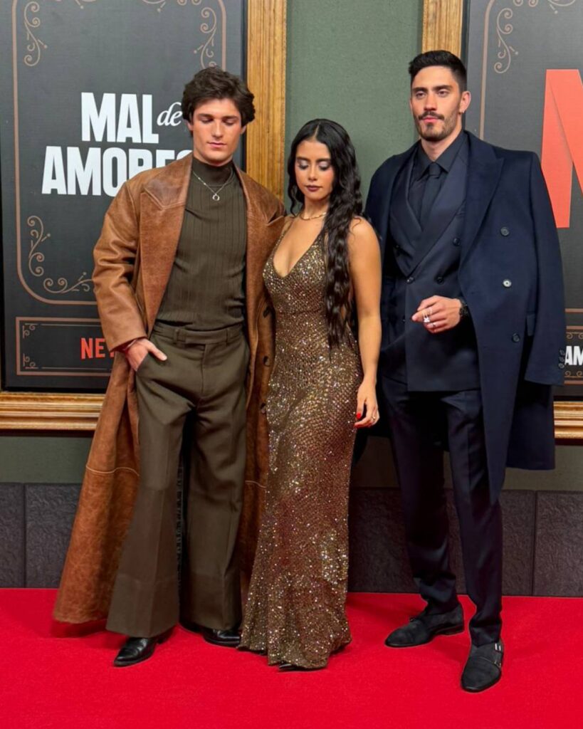 Juan Pablo Fuentes, Renata Vaca e Iván Amozorrutia.