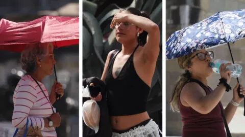 Anticiclón mantendrá calor extremo hasta por cuatro días; temperaturas de más de 45 grados azotarán estos estados