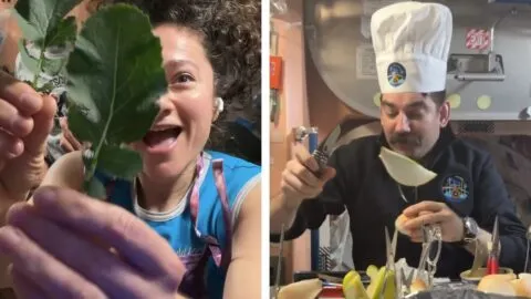 Cocinar en gravedad cero, así es preparar comida en la Estación espacial