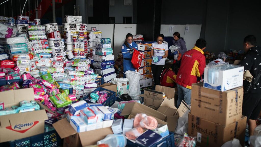 Global Empowerment Mission habilitó un centro de recepción de donaciones en Doral para apoyar a las comunidades afectadas por el terremoto de magnitud 7.4 que ocurrió en Colombia