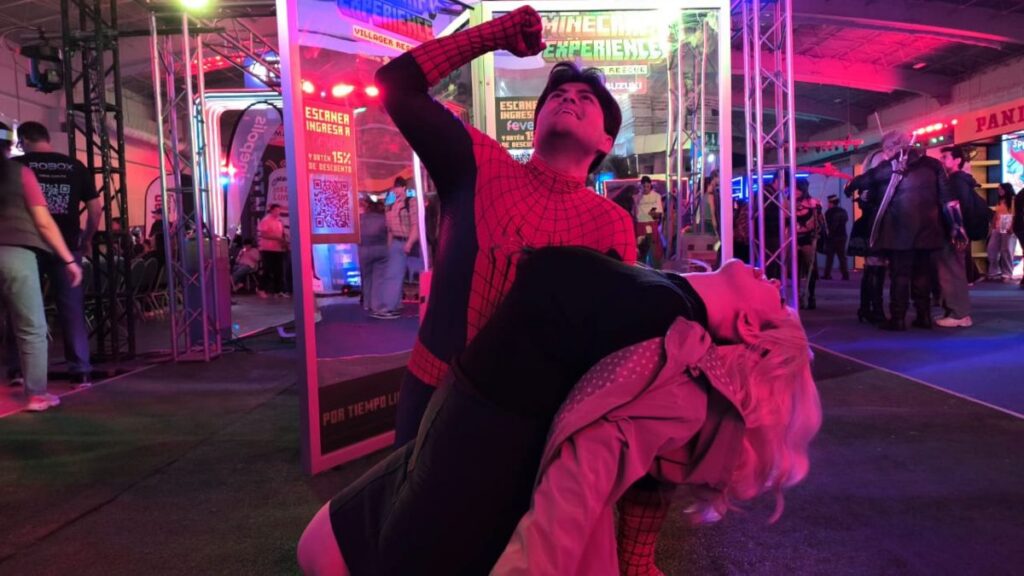 Cosplay spiderman