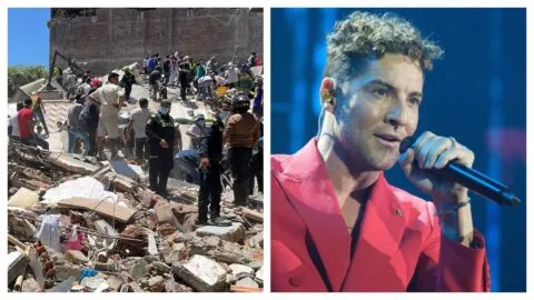 David Bisbal vive terremoto en Colombia y comparte el video del momento: “Por favor, virgencita”