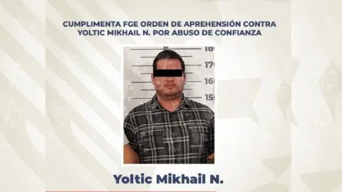 Detienen a Yoltic Mikhail “N” presunto defraudador de Mr. Doctor en Puebla