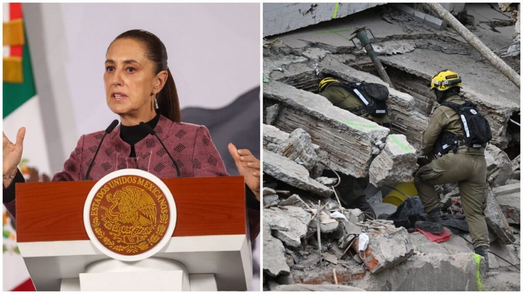 Sheinbaum confirma que dos mexicanos murieron en sismo de Colombia