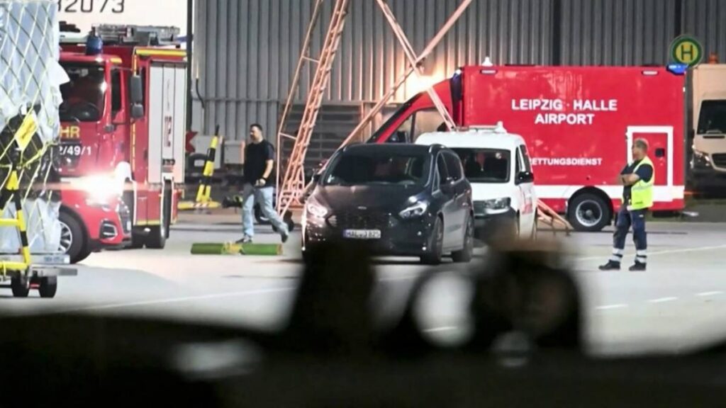 Un dron con explosivo paralizó el aeropuerto de Leipzig; Alemania investiga el incidente y mantiene abiertas las pesquisas.