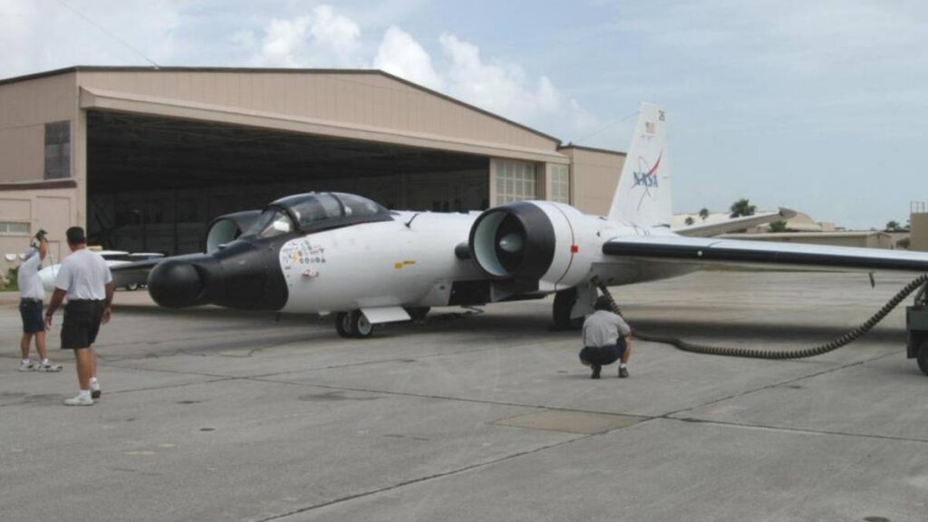 WB-57 capturará la corona solar