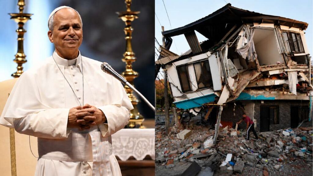 "Vivamente apenado": el mensaje del Papa León XIV tras el devastador terremoto en Colombia