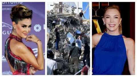 Terremoto en Colombia sorprende a Laura Flores, Ninel Conde, David Bisbal y otros famosos: videos