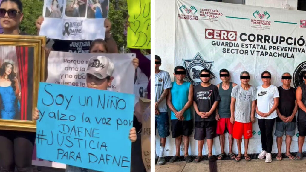 Trece personas fueron detenidas tras la intervención en el centro de rehabilitación Filipenses 4:13 en Tapachula.